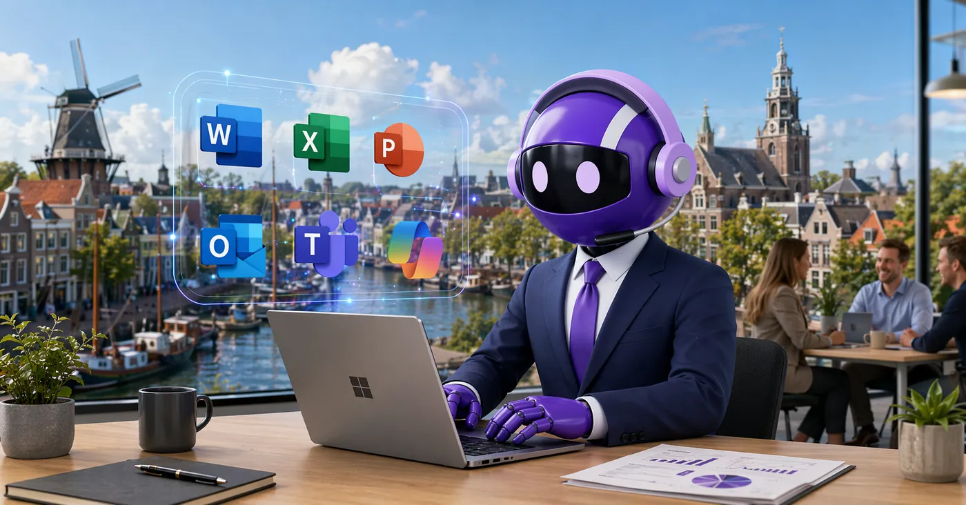 Microsoft Copilot AI assistant for organizations in Noord Holland
